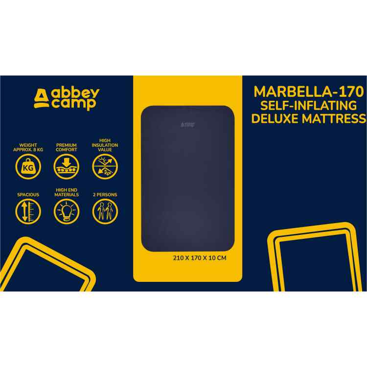Selfinflating Mattress Deluxe Comfort 2P EW  Marbella170 - Image 7