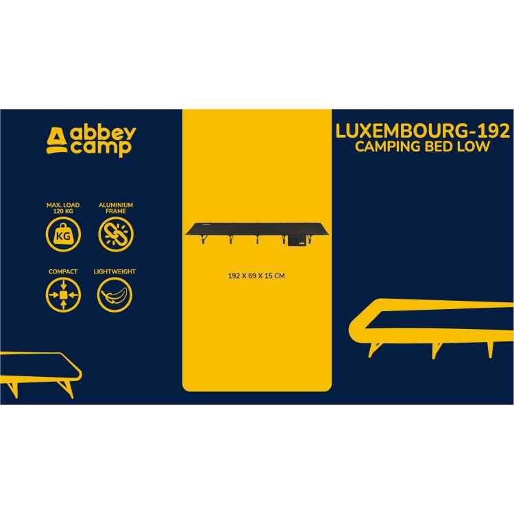 Camping Bed Low Style  LUXEMBOURG192 - Image 5