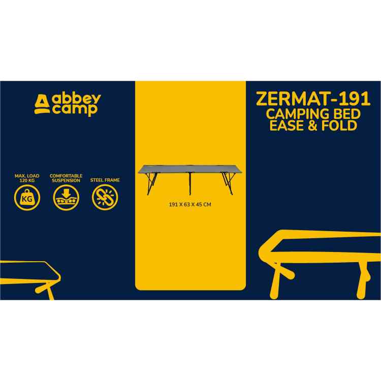 Camping Bed EaseFold Suspension  Zermat191 - Image 2