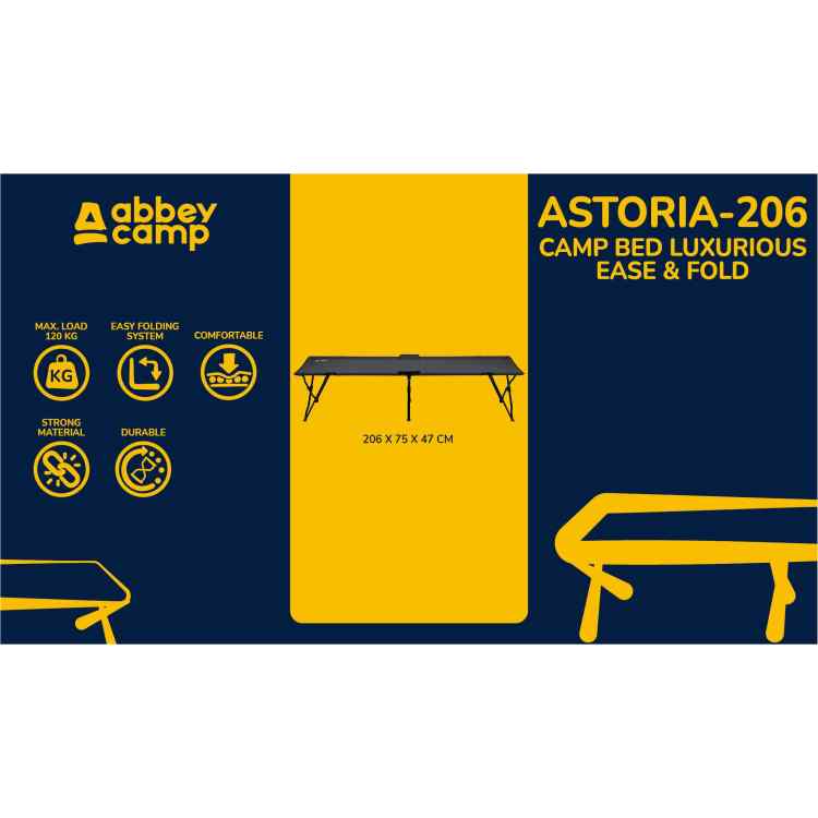 Camping Bed EaseFold Deluxe  ASTORIA206 - Image 3