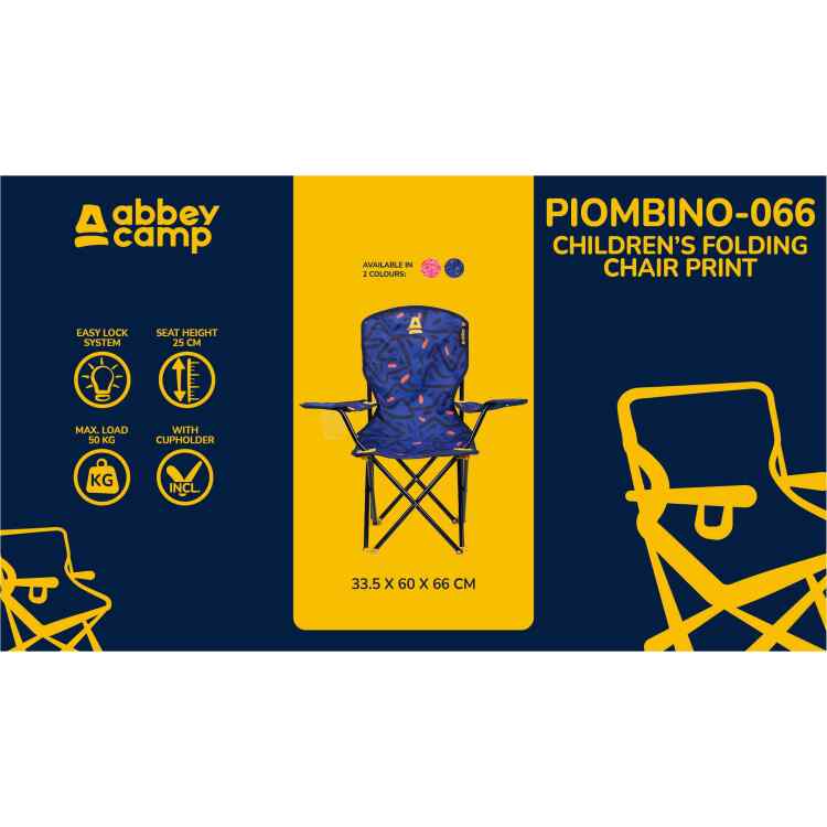 Childrens Foldable Chair Print  PIOMBINO066 - Image 5