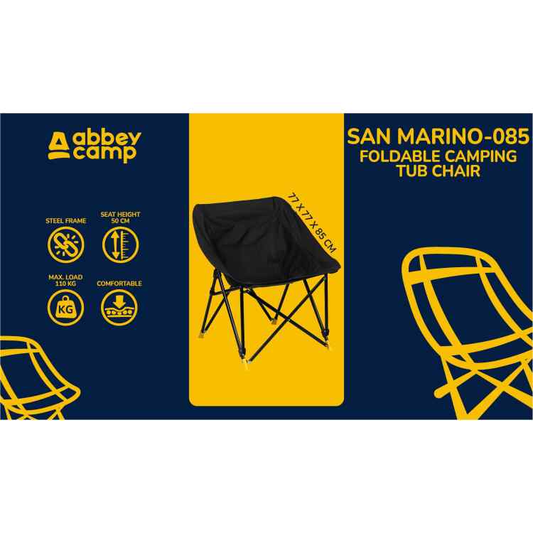 Foldable Tub Chair  SANMARINO085 - Image 2