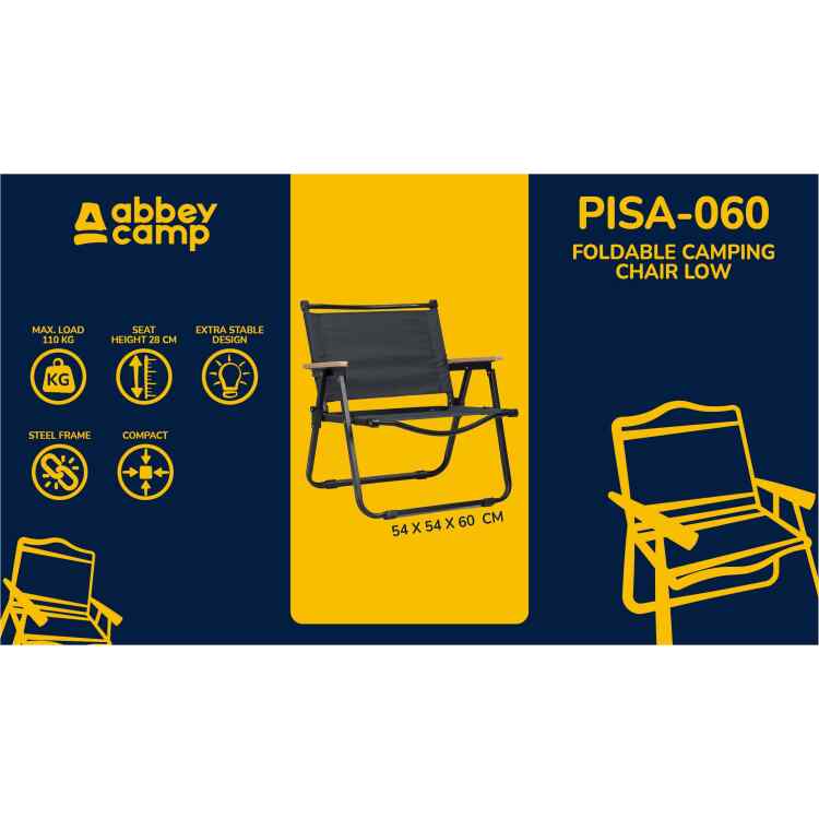 Foldable Chair Low  PISA060 - Image 2