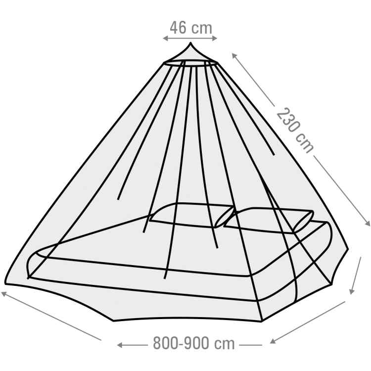 Mosquito Net Lightweight  2Person  MANILLA900 - Image 4