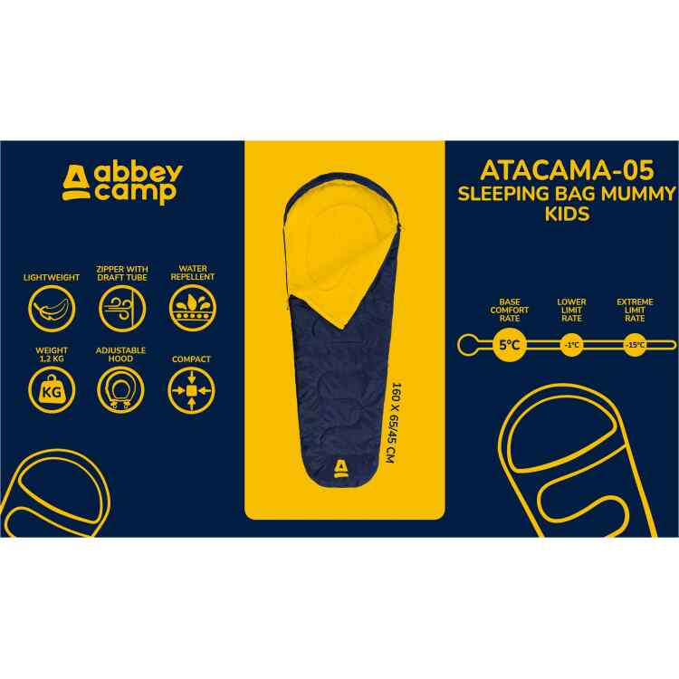 Sleeping Bag Mummy Kids  ATACAMA05 - Image 7