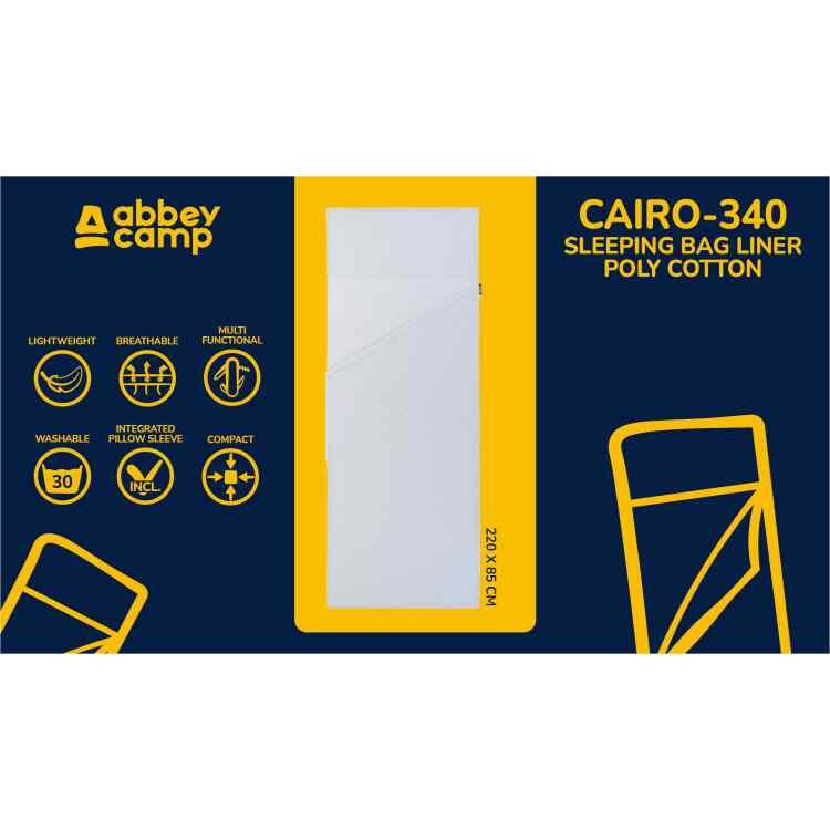 Sleeping Bag Liner Poly Cotton  CAIRO340 - Image 2