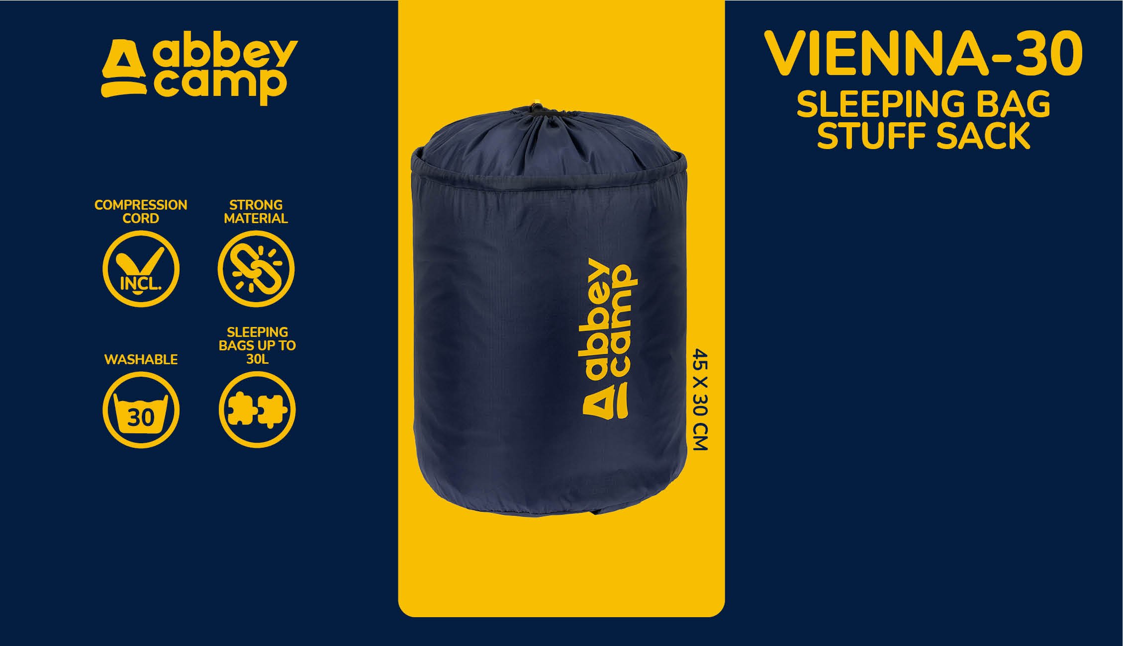Carrybag Universal for Sleeping Bag  VIENNA30 - Image 8