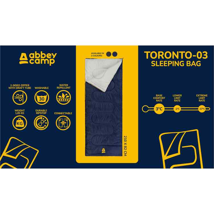 Sleeping Bag Envelop Ripstop  TORONTO03 - Image 8