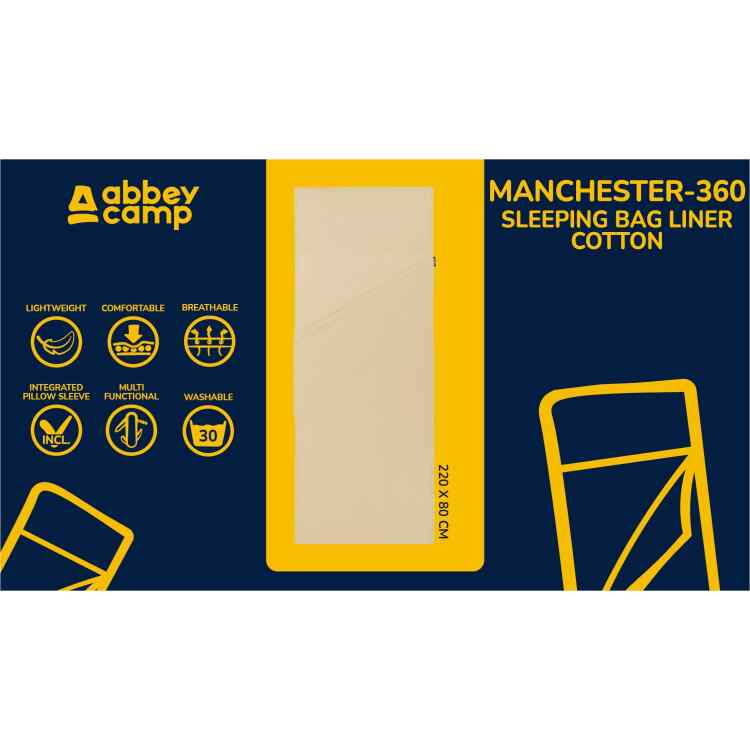 Sleeping Bag Liner Cotton  MANCHESTER360 - Image 2