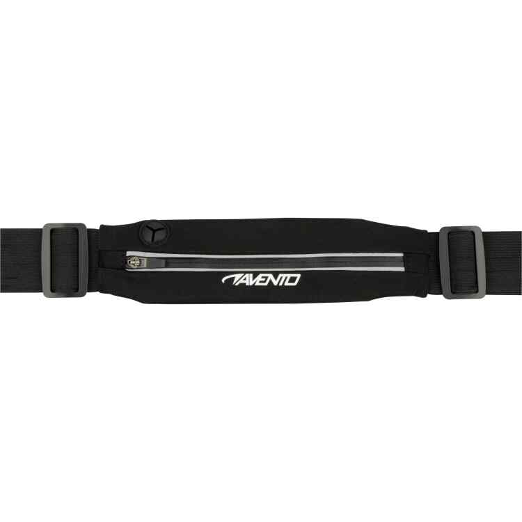 Sports Belt with Pocket  Basic Black