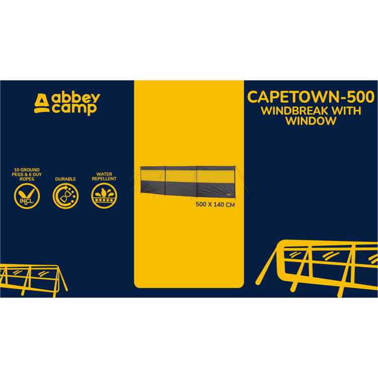 Windscreen with window  5 Meter  CAPETOWN500 - Image 3
