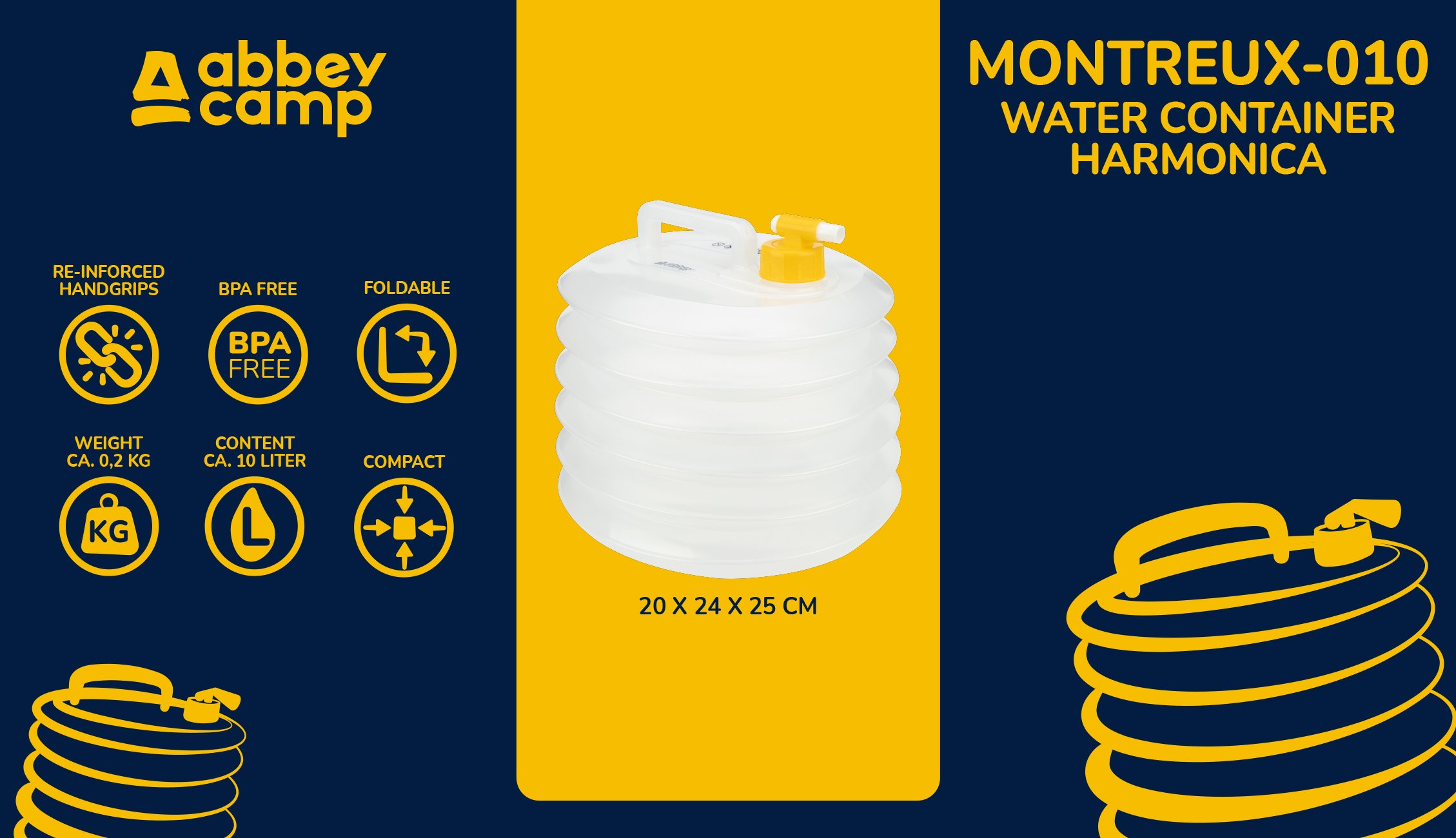 Water Container 10 Liter  MONTREUX010 - Bilde 2