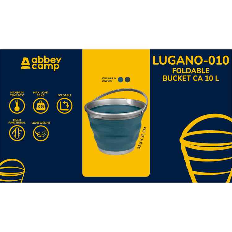 Bucket Foldable 10 Litre  LUGANO010 - Image 5