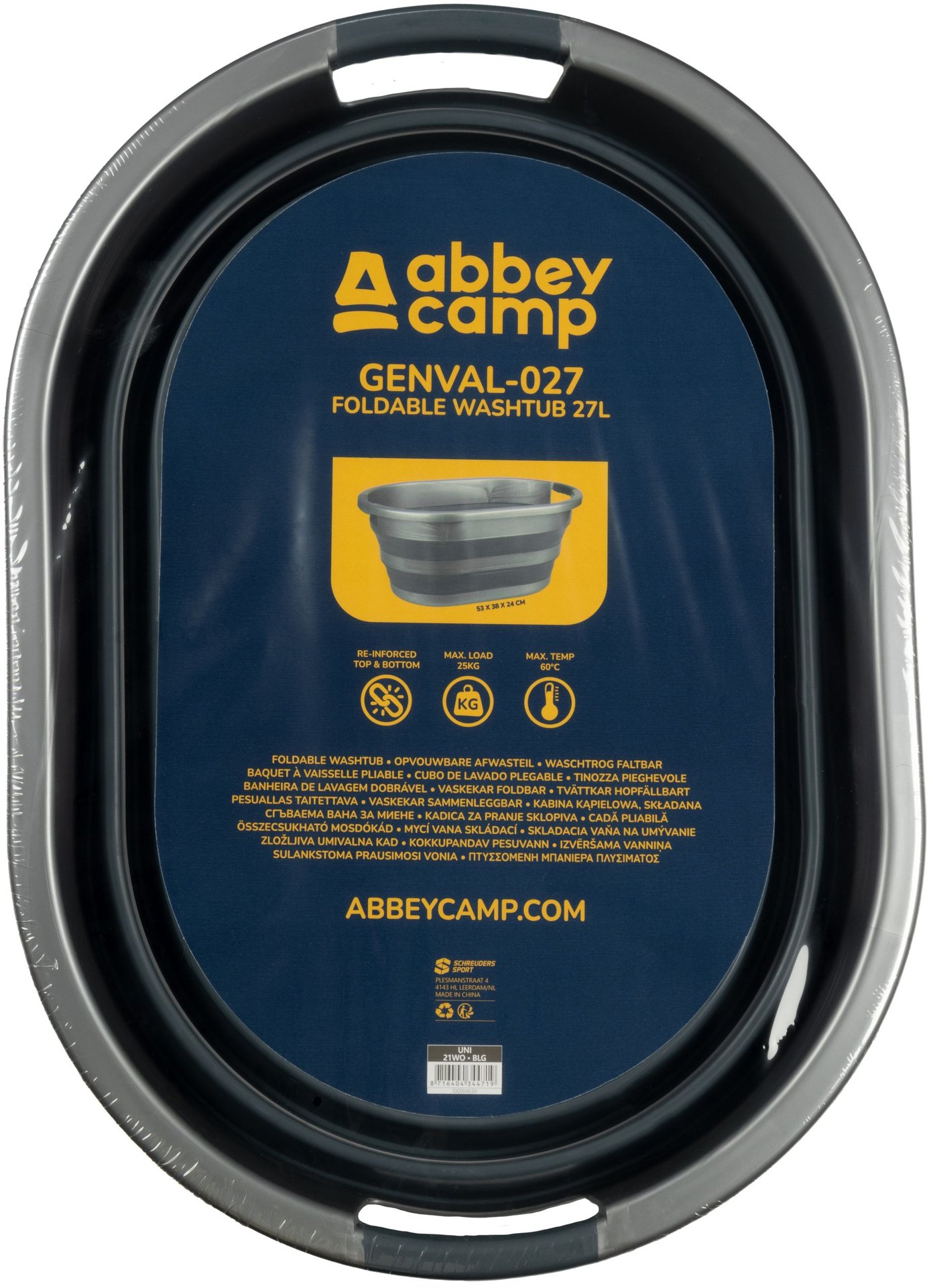 Wash tub Foldable  GENVAL027 - Bilde 4