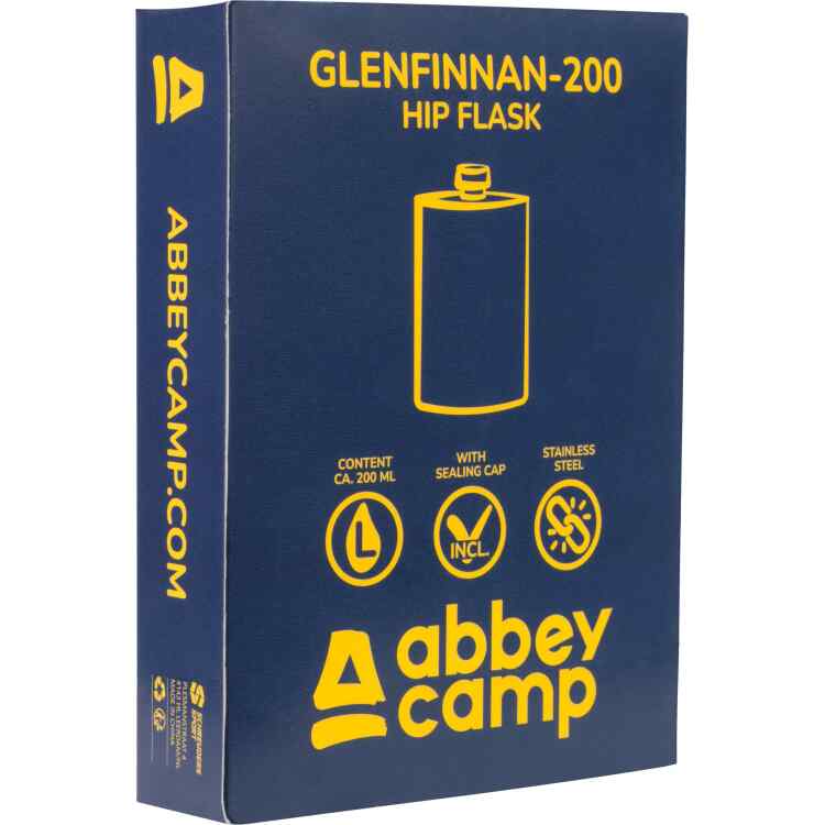 Stainless Steel Hip Flask 200ml  Glenfinnan - Image 6