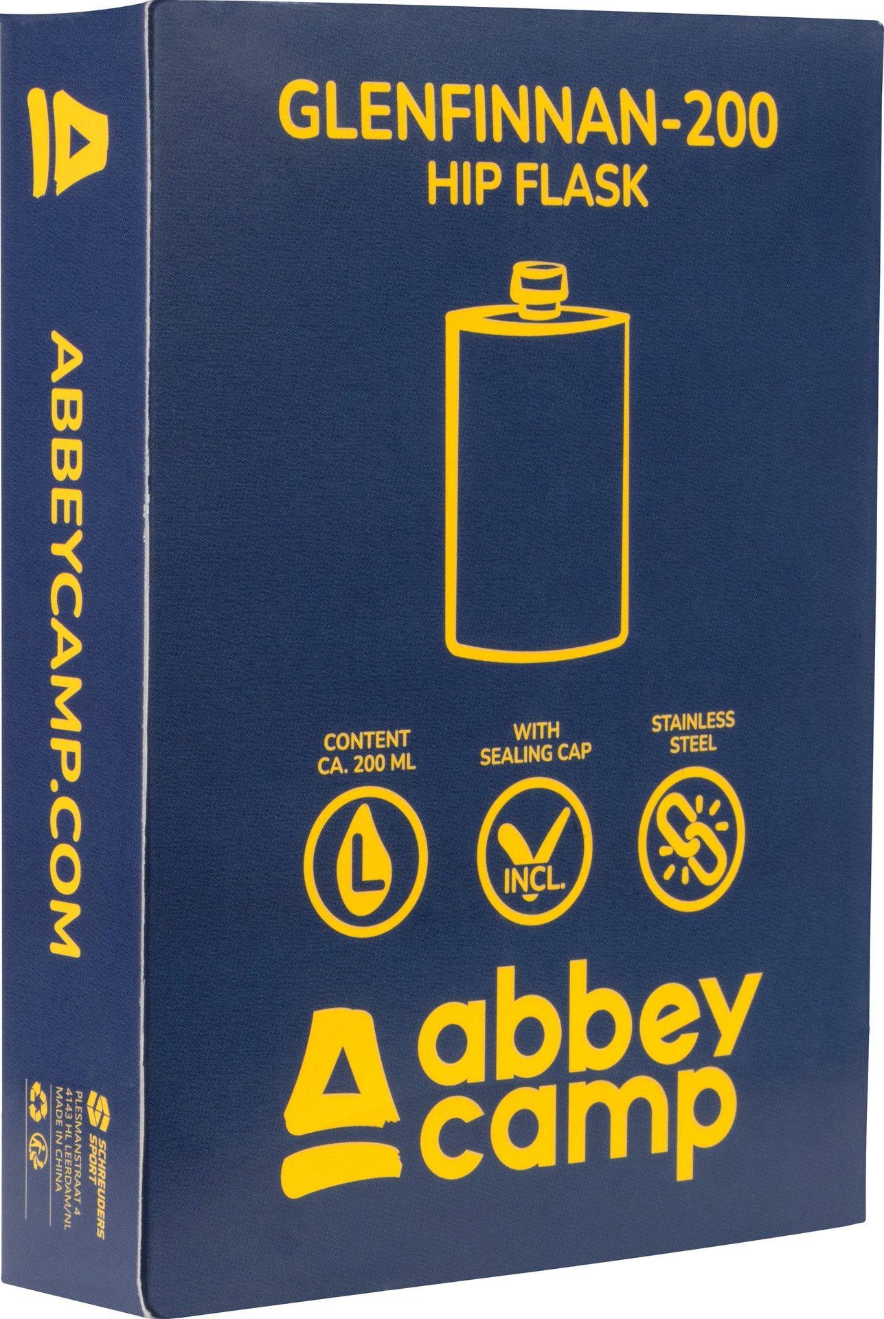 Stainless Steel Hip Flask 200ml  Glenfinnan - Bilde 6