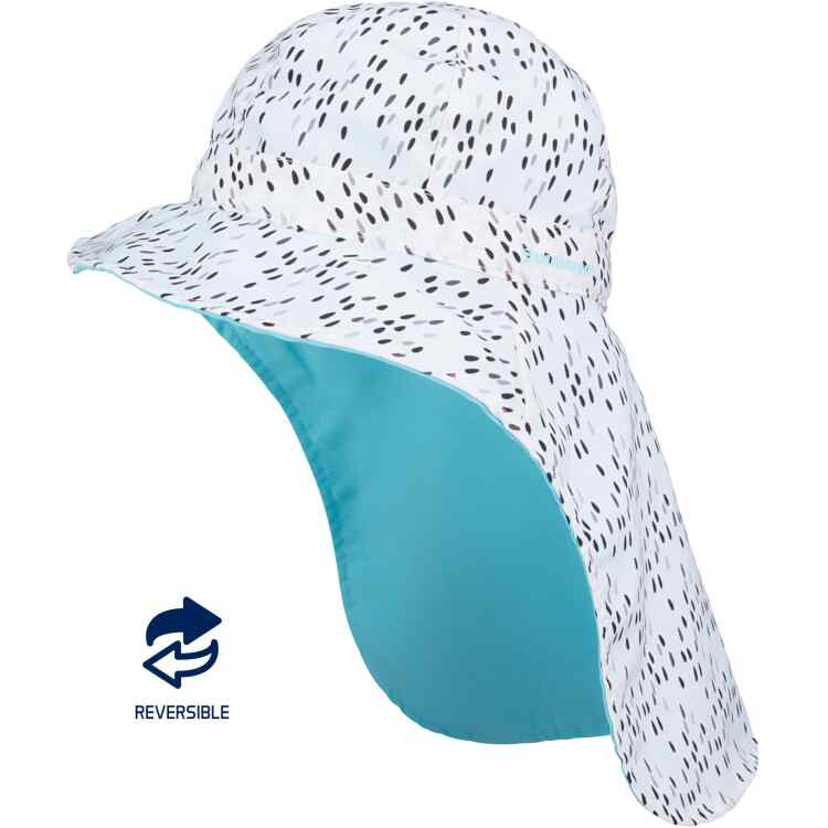 UV Cap with Neck Flap Junior Reversible  Bora - Image 2