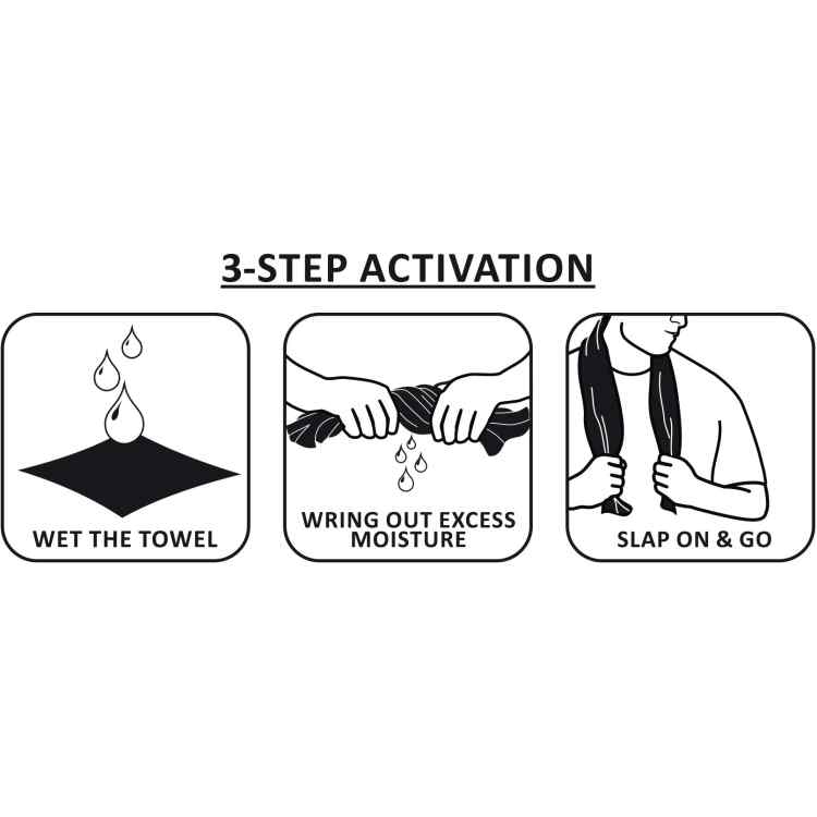 Sports Cooling Towel  80  x 30 cm - Image 5