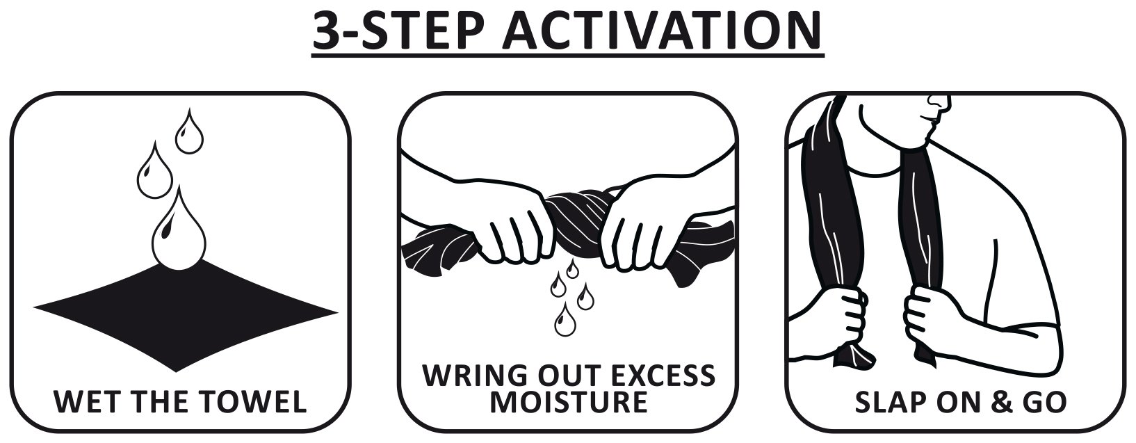 Sports Cooling Towel  80  x 30 cm - Image 5