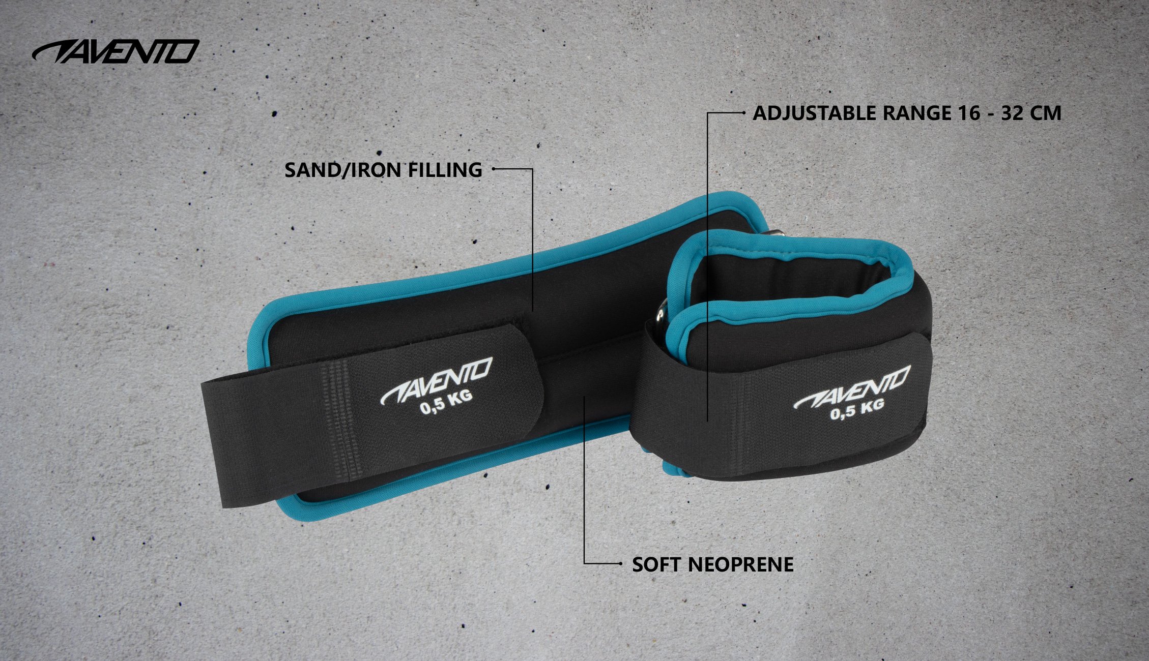 WristAnkle Weight Neoprene  2x 05 Kg - Image 5