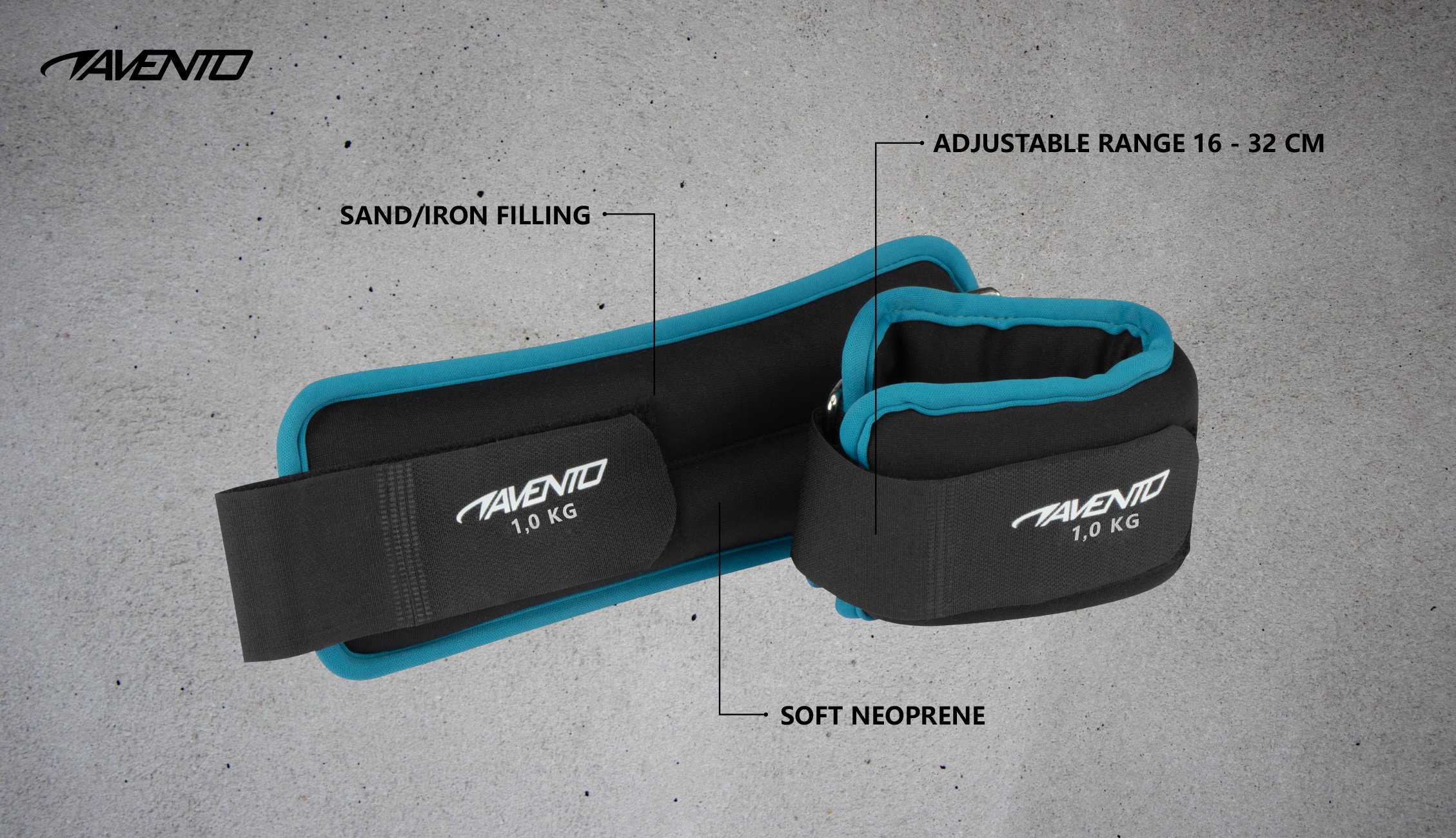 WristAnkle Weight Neoprene  2x 10 Kg - Image 2