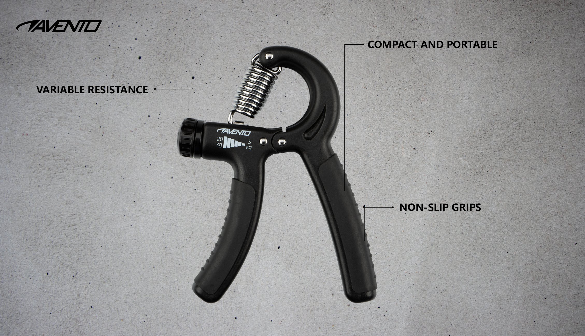 Hand Grip Strengthener Adjustable  520 Kg - Image 6