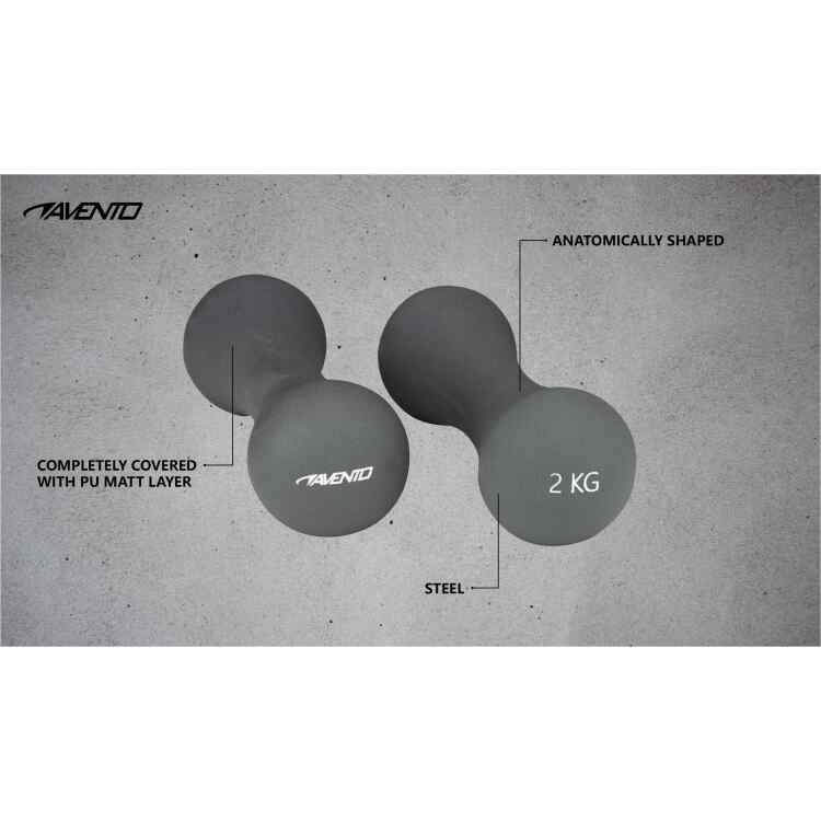 Hand Weight Set  Bone  2 x 2 Kg - Image 3