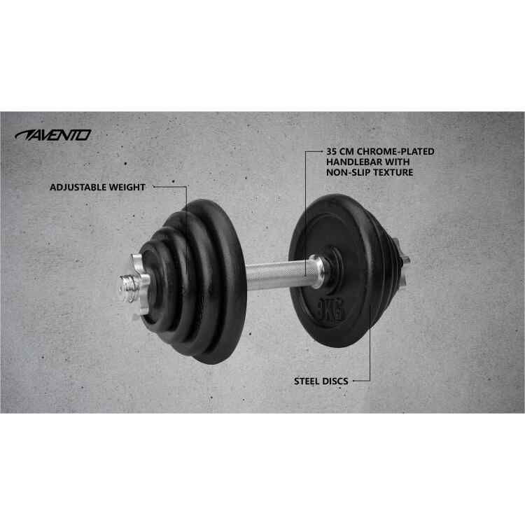 Dumbbell Adjustable Steel  15 Kg - Image 3