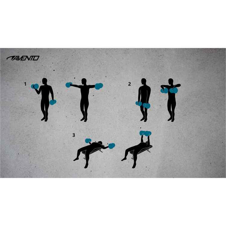 Dumbbell Adjustable Synthetic  15 kg - Image 4