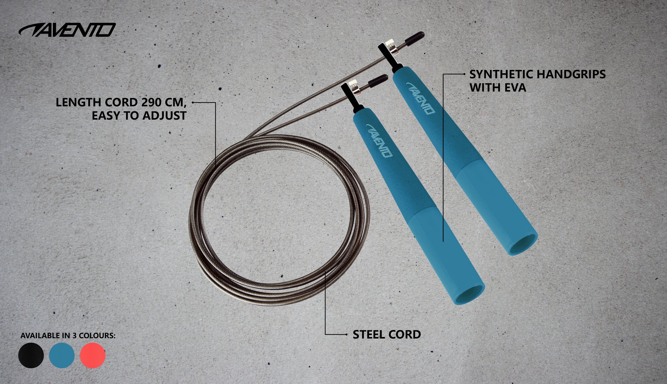 Jump Rope Steel  Speed Grip - Image 2