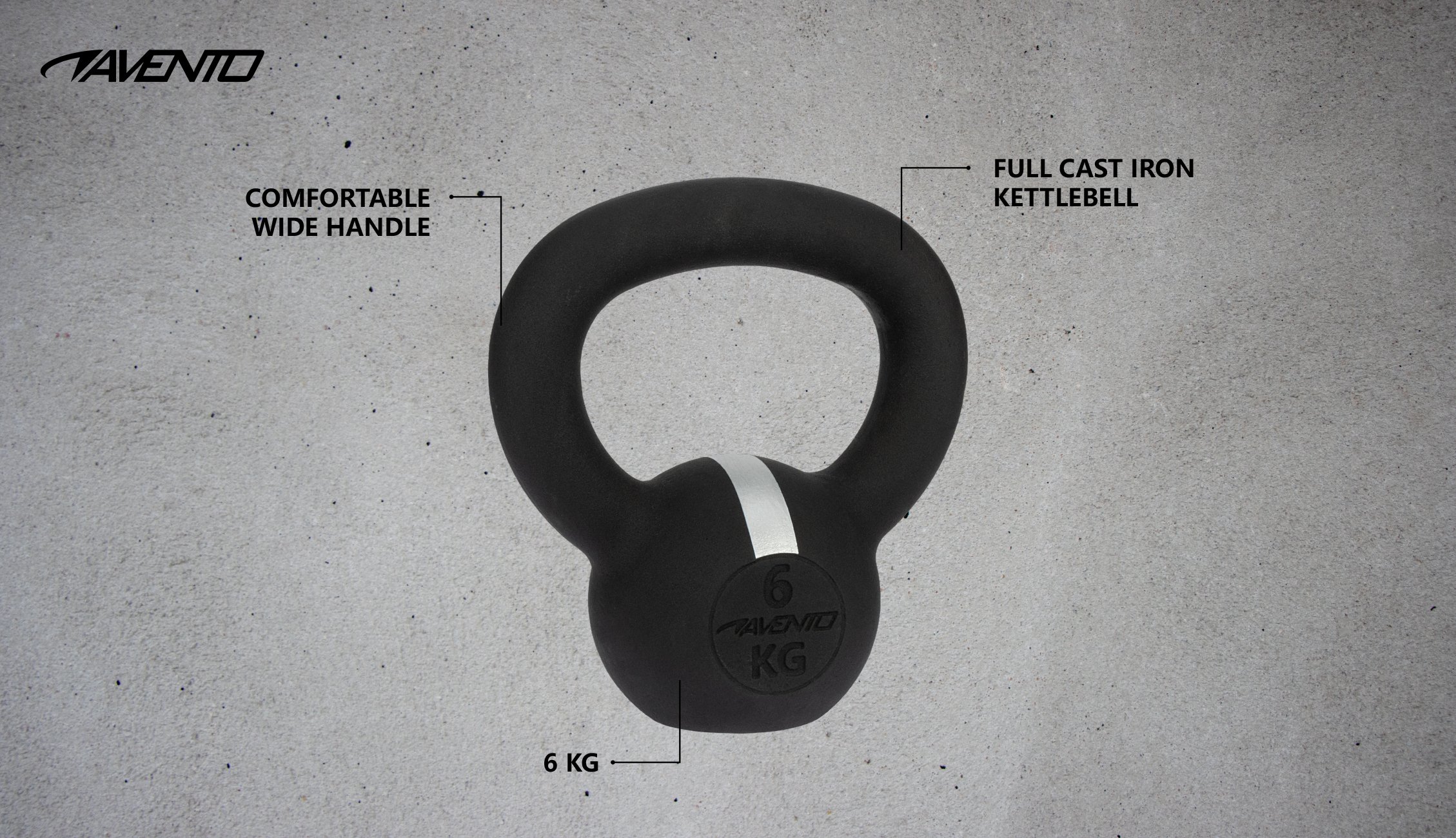 Kettlebell Cast Iron  6 Kg - Image 2