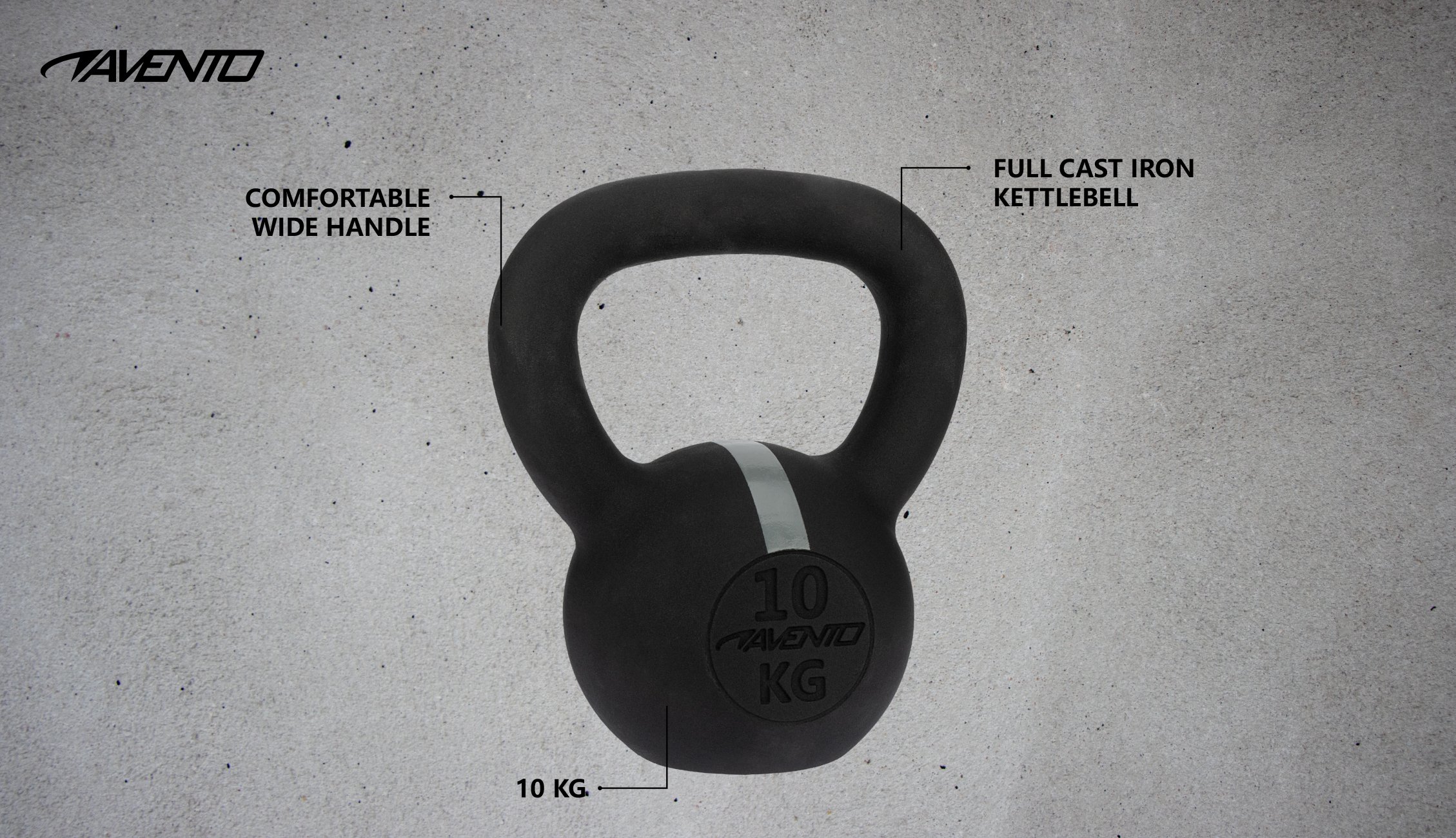 Kettlebell Cast Iron  10 Kg - Image 2