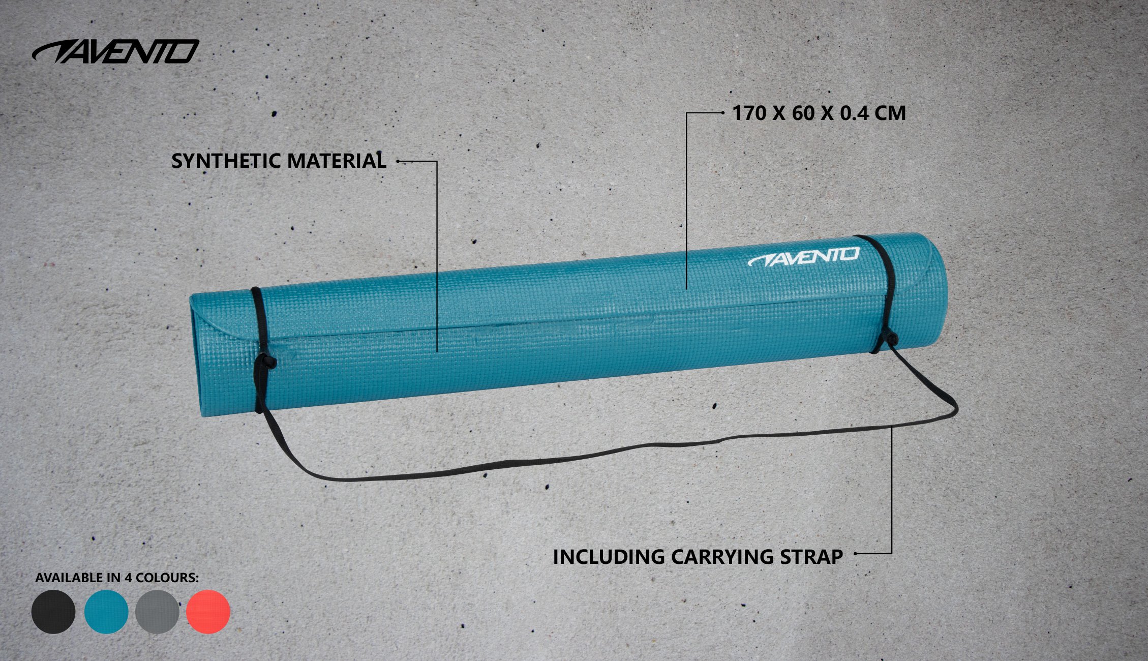 FitnessYoga Mat Basic - Image 5