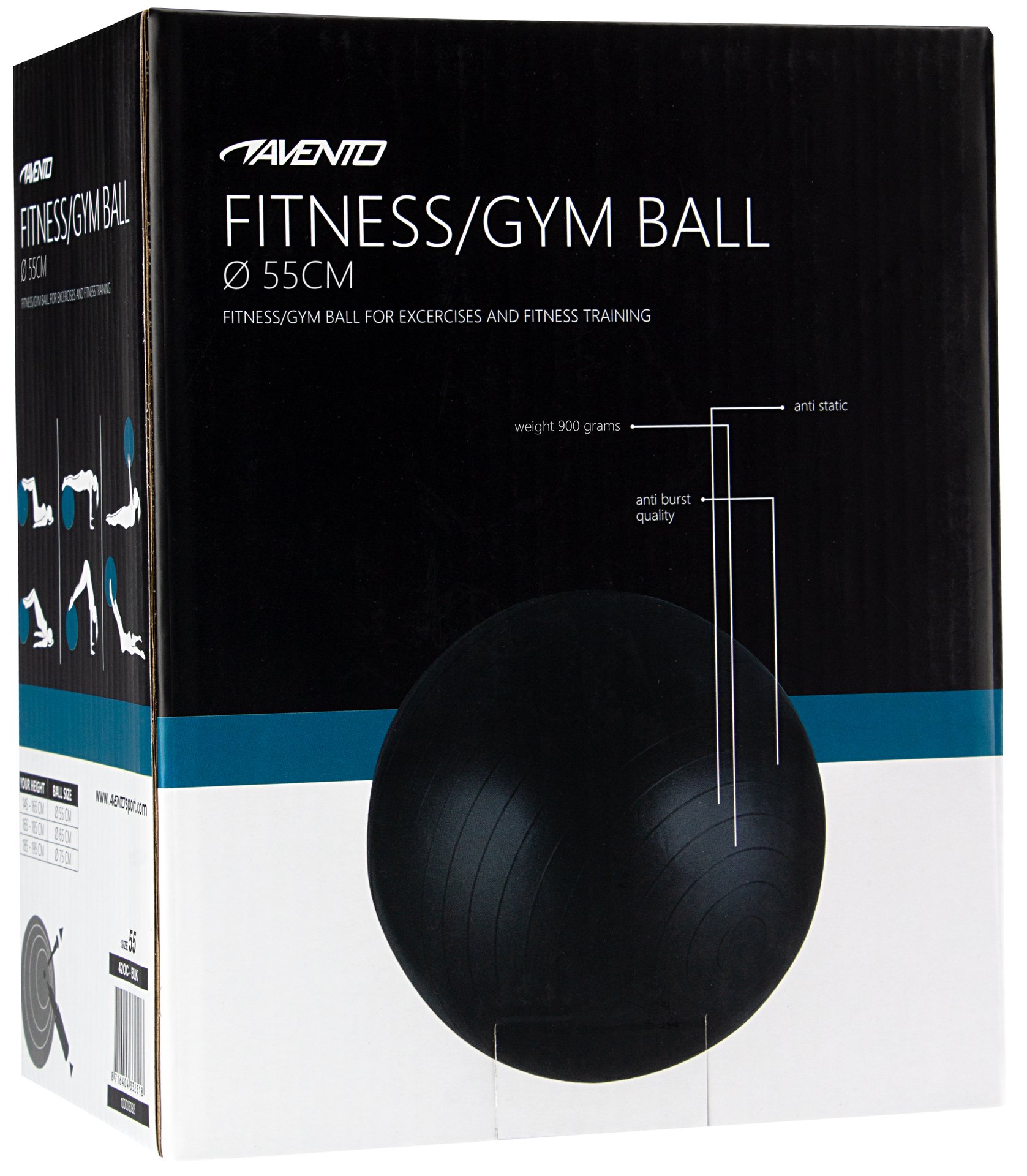 FitnessGym Ball   55 cm