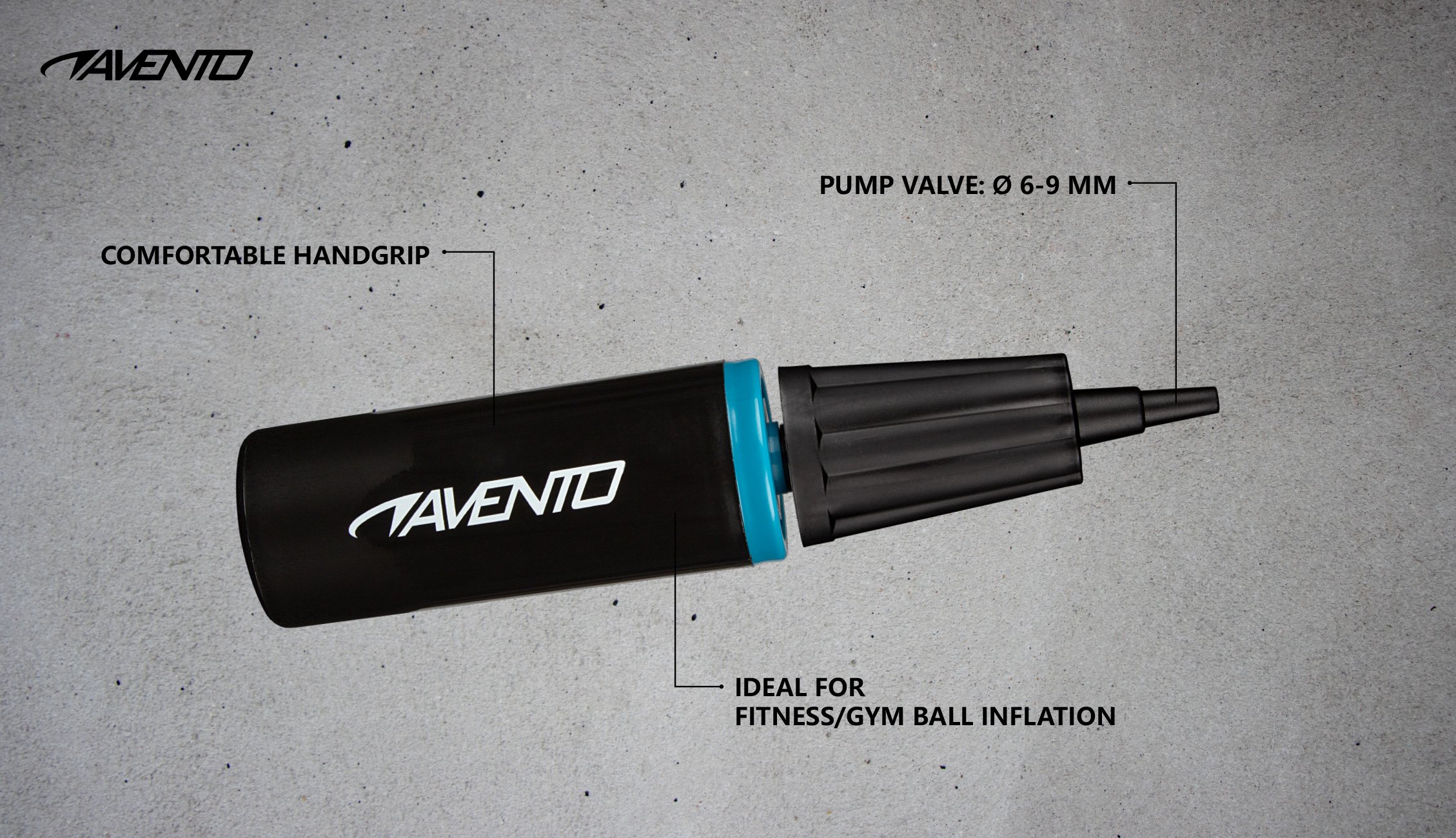 Hand Pump for FitnessGym ball  Double Action - Image 2