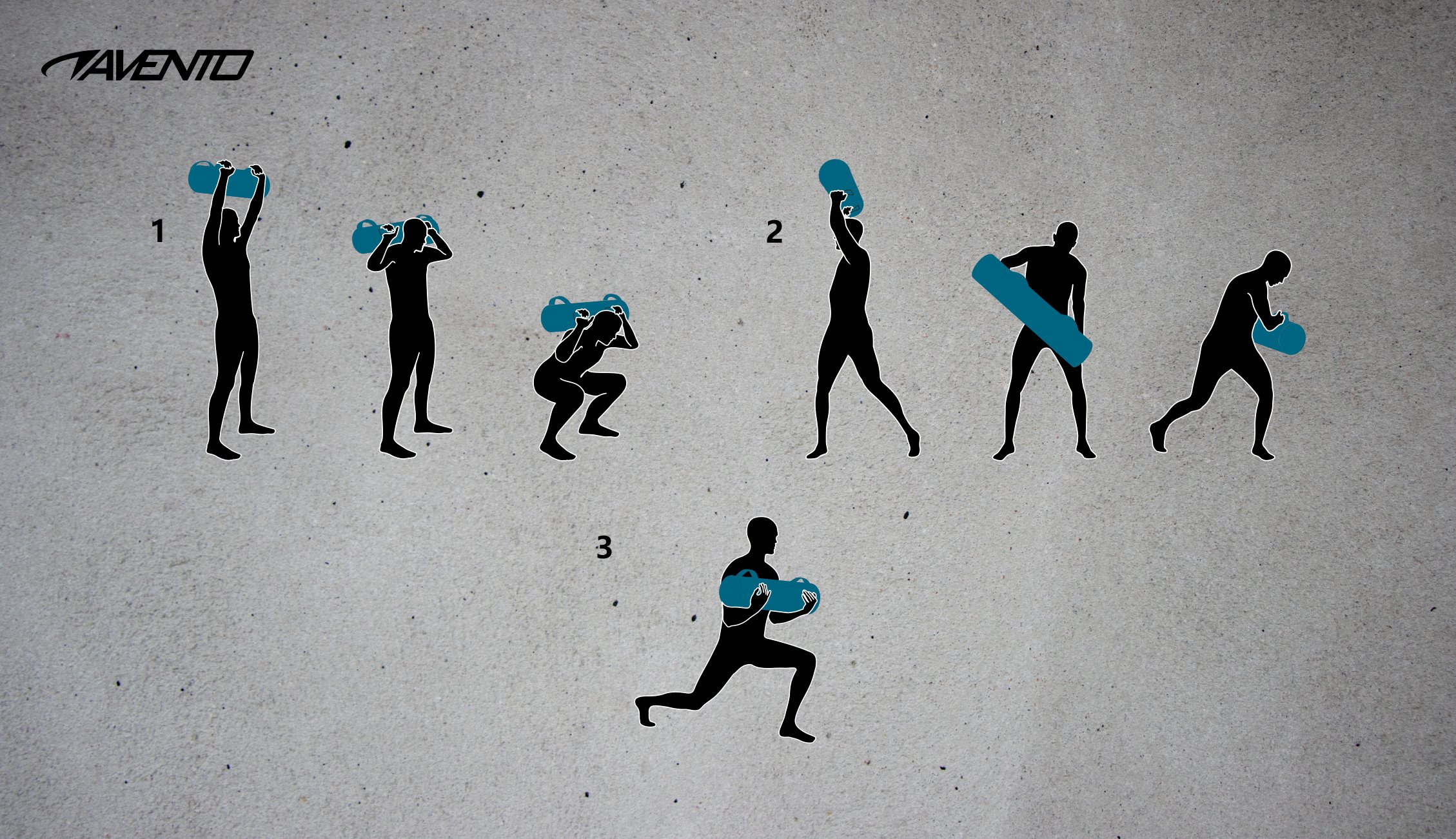 Water Bag Multitrainer Inflatable  Tube 14 L 14 Kg - Bilde 4