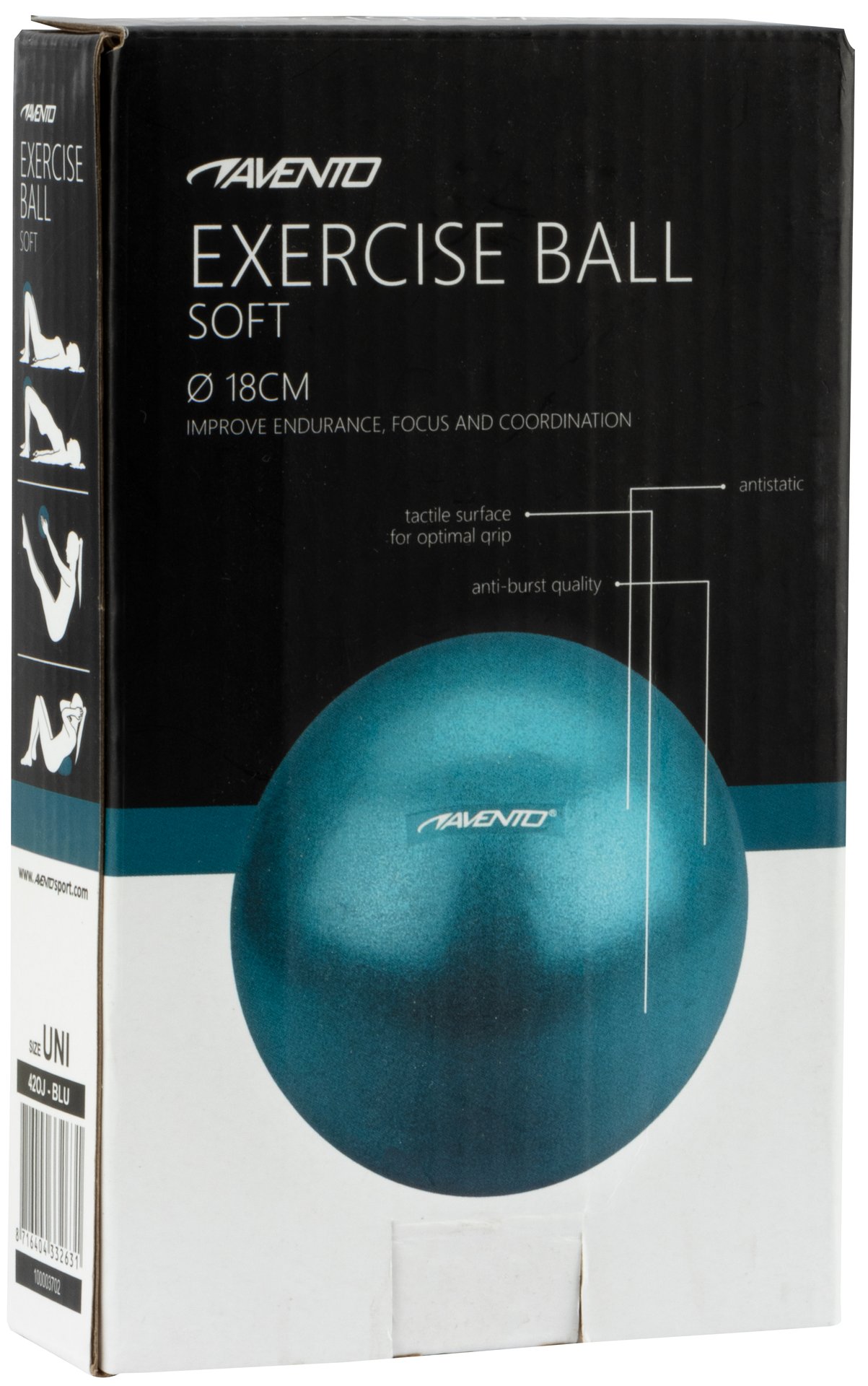 Soft Exercise Ball   18 cm - Image 3