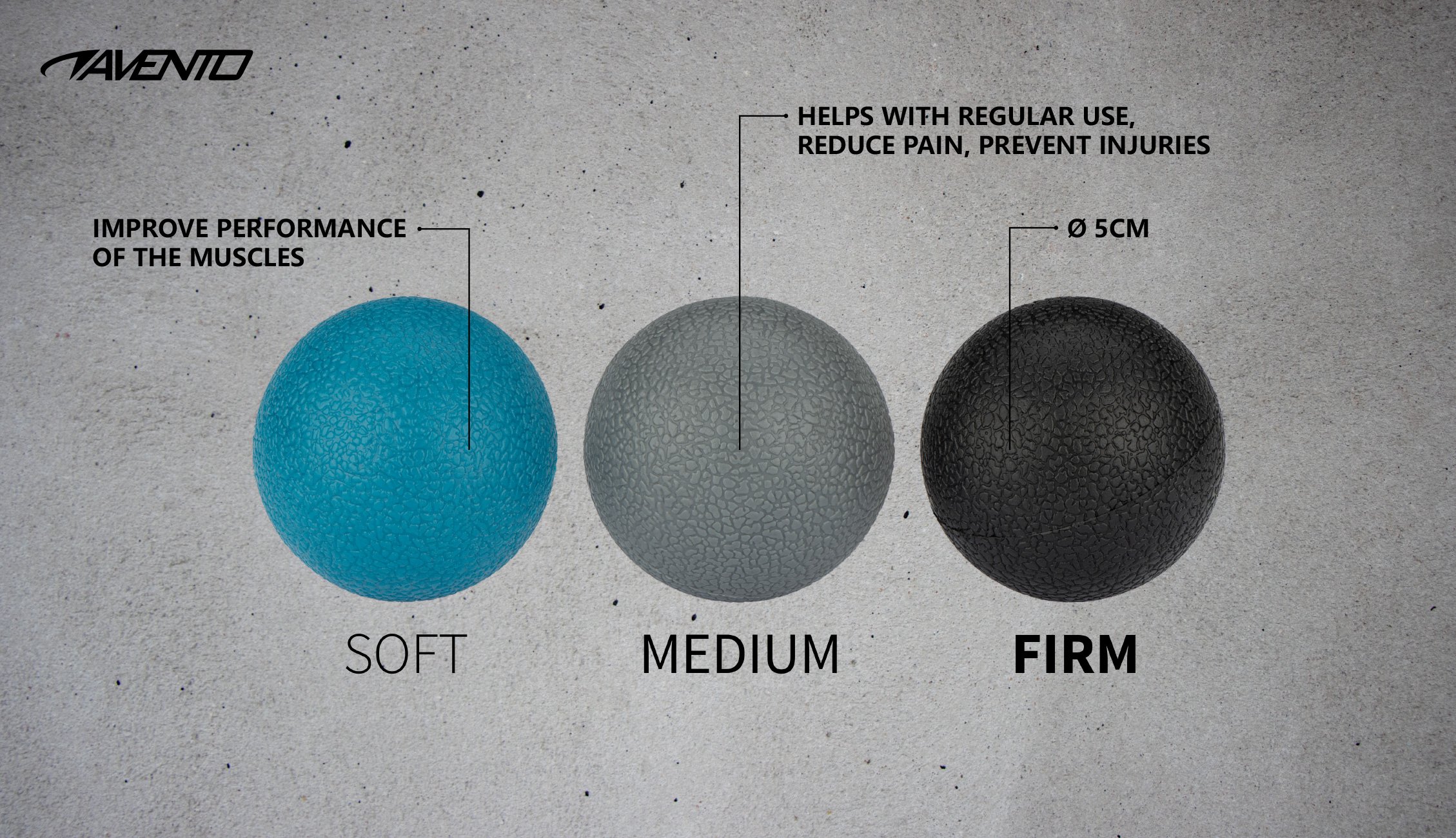 Massage Balls Set of 3   50 cm - Image 5