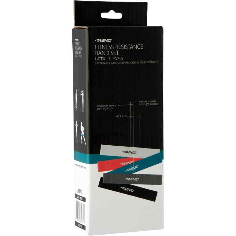 Fitness Resistance Band Set Latex  5 Levels - Image 5