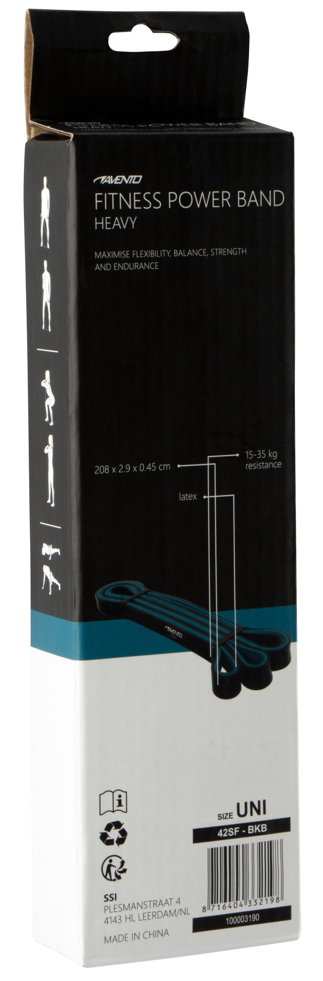 Fitness Power Band Latex  Heavy - Image 3