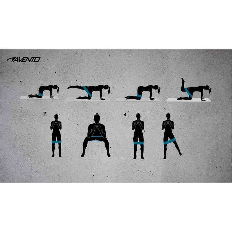 Fitness Resistance Band Set  Booty Trainer - Image 7