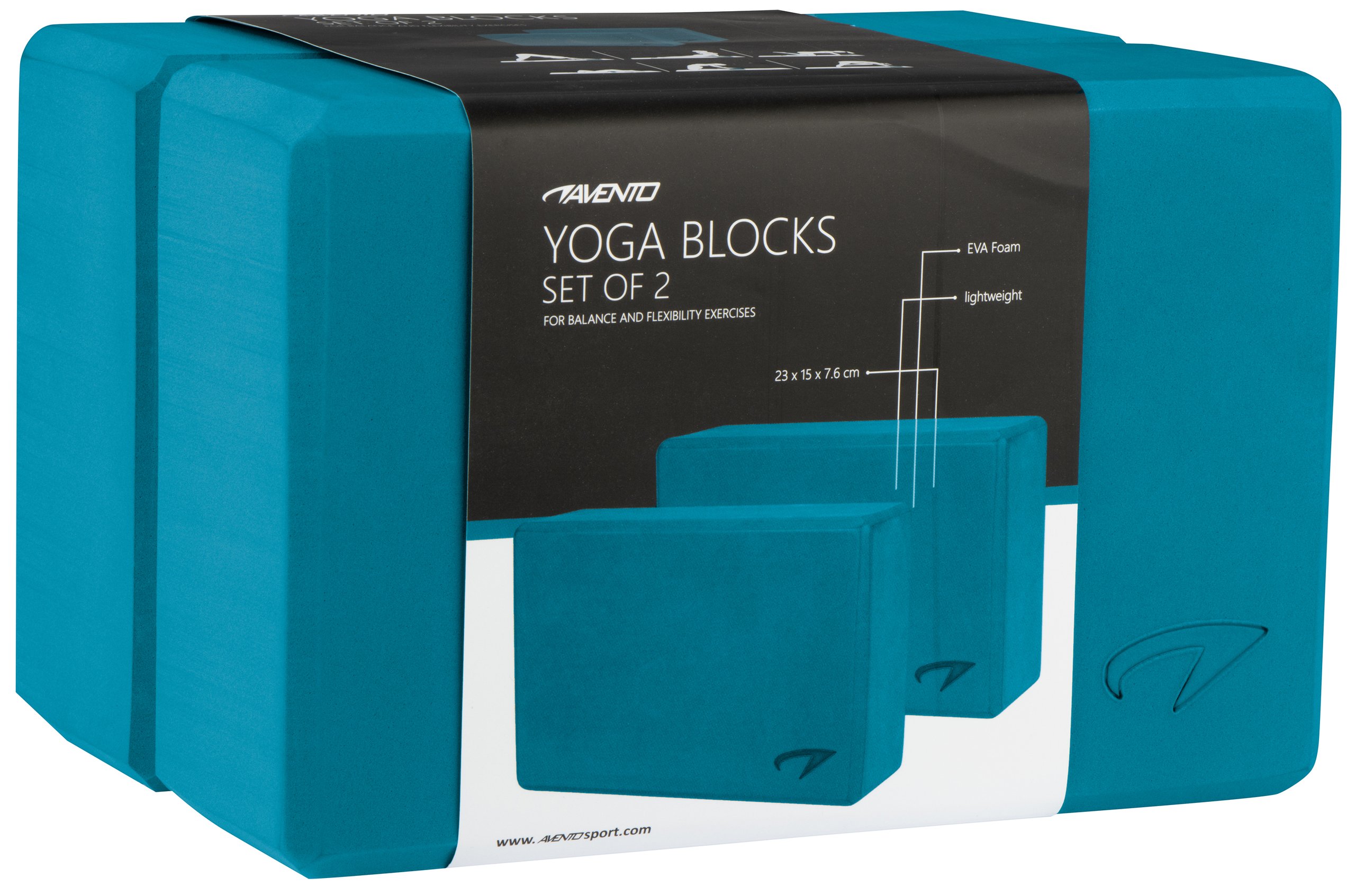 Yoga Block Set of 2  Foam - Image 2