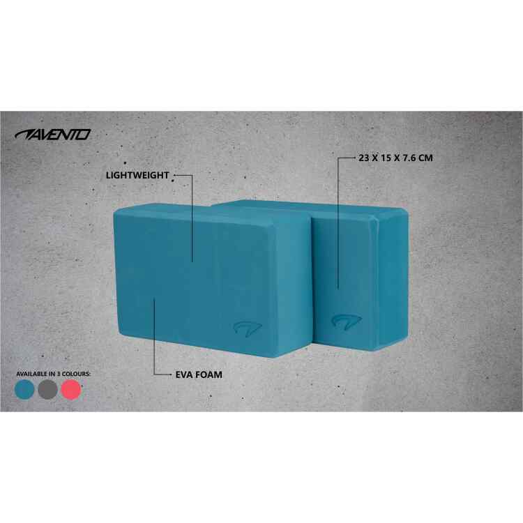 Yoga Block Set of 2  Foam - Image 4