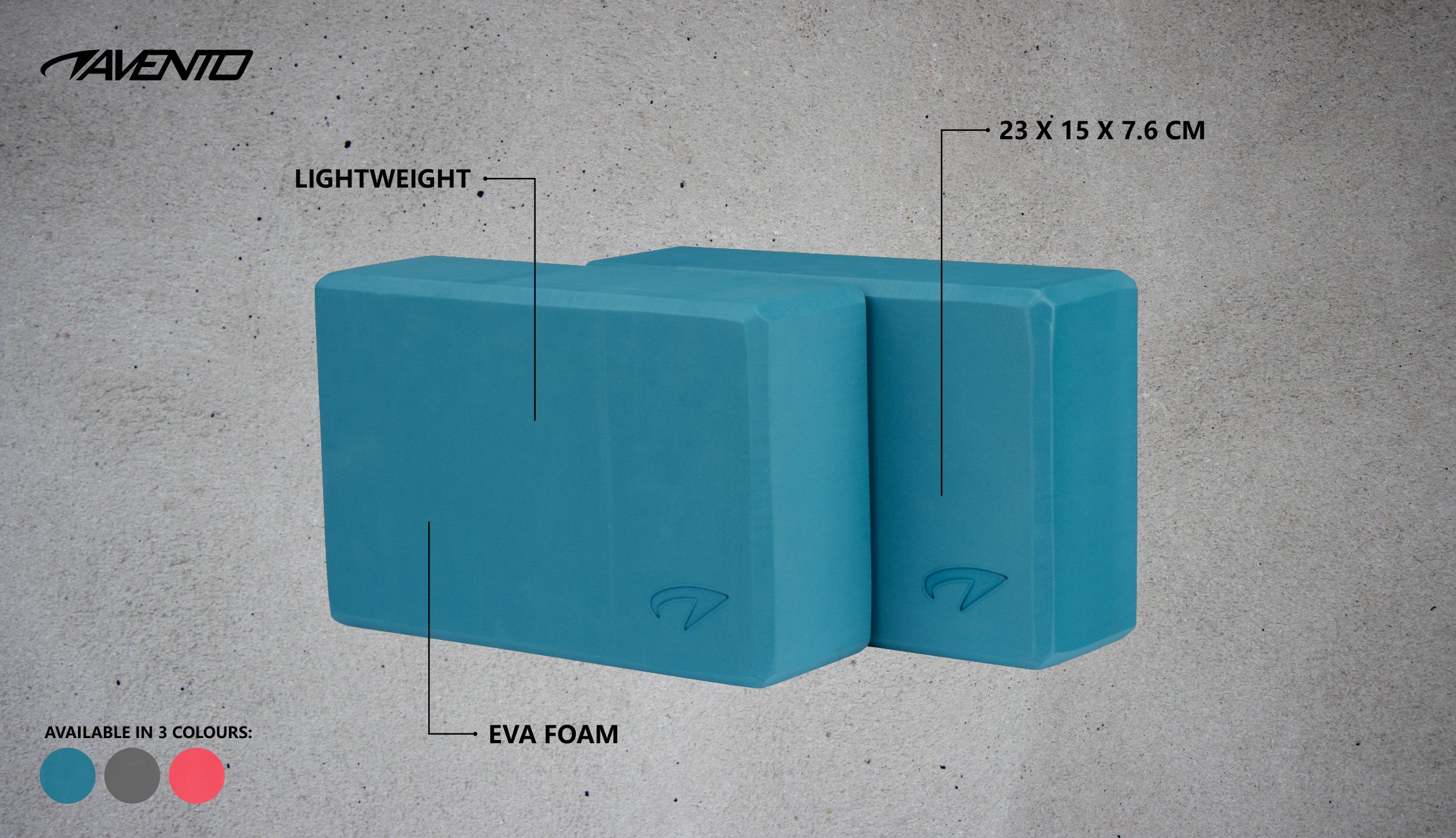 Yoga Block Set of 2  Foam - Image 4