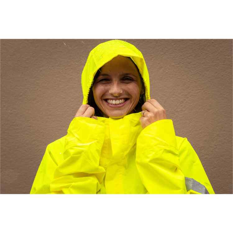 Rain Poncho Extra Visibilty  Cycling - Image 13
