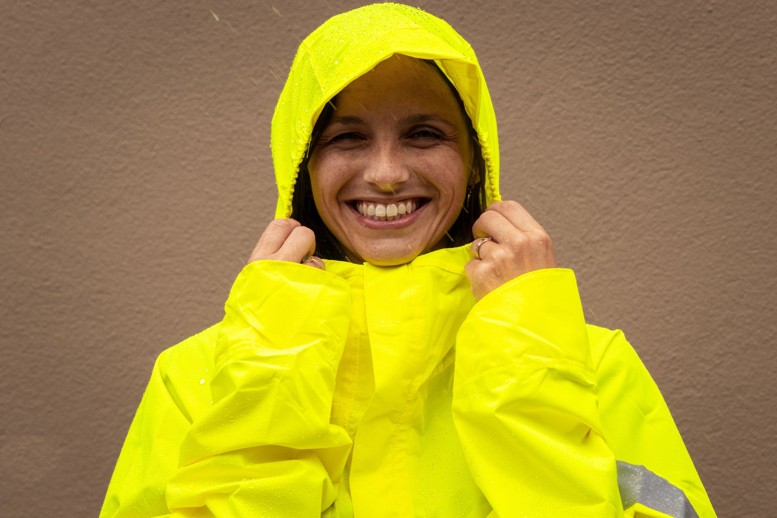 Rain Poncho Extra Visibilty  Cycling - Bilde 13