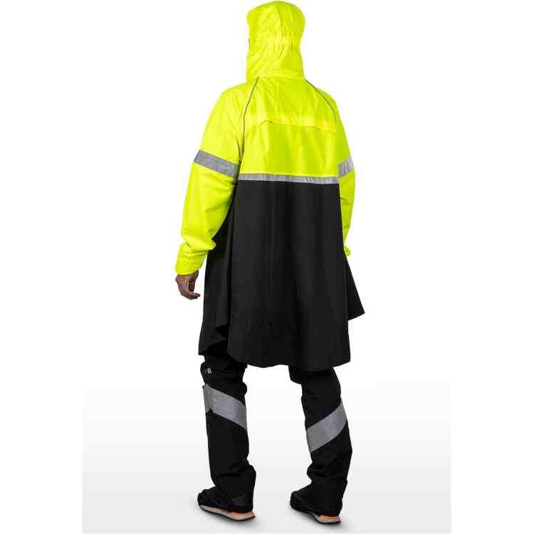 Rain Poncho Extra Visibilty  Cycling - Image 10