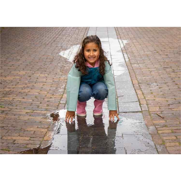 EVA kids rainjacket  Poppy - Image 3
