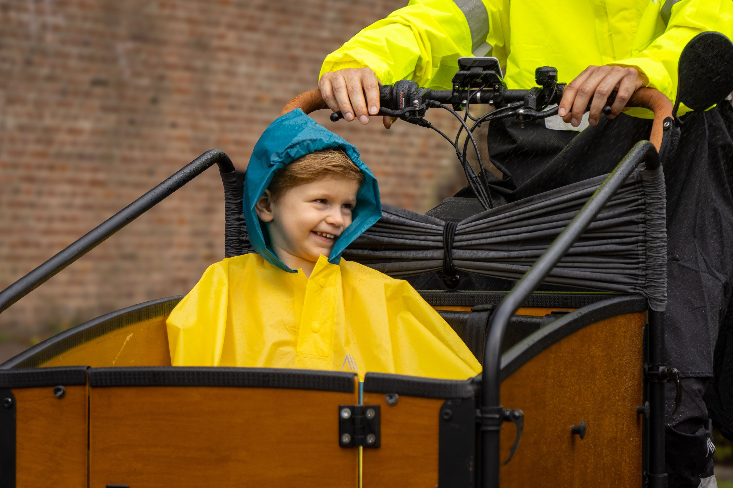 EVA kids rainponcho  Happy - Image 3