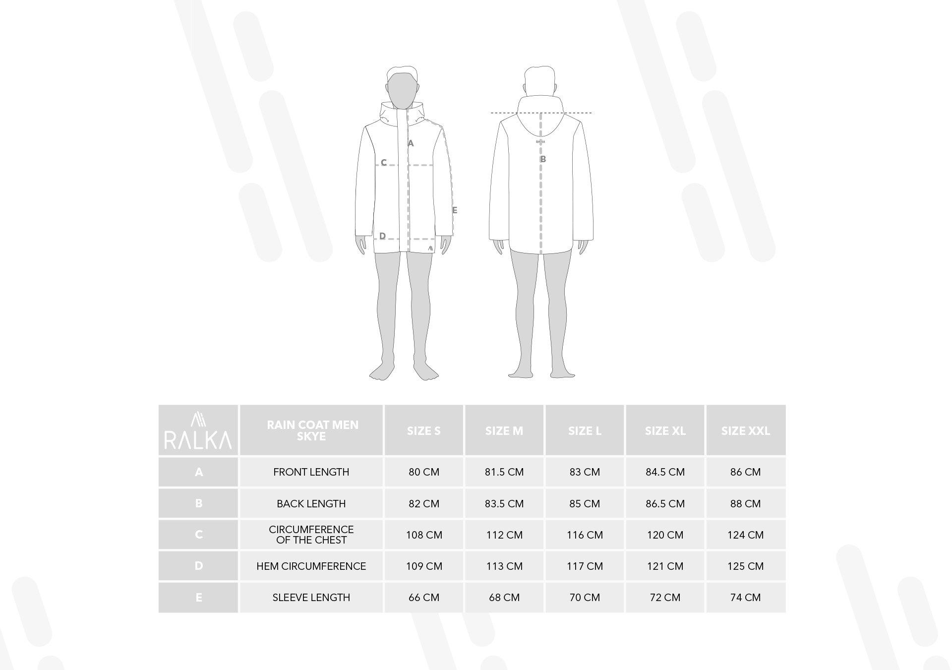 Rain Coat Men  Skye - Image 10